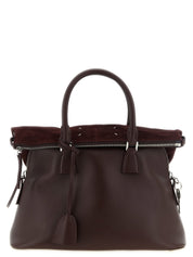 Bordeaux Calfskin Shoulder Bag