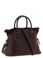 Bordeaux Calfskin Shoulder Bag