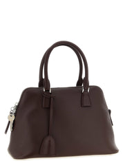 Bordeaux Calfskin Shoulder Bag