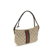 Gucci Beige Polyester Shoulder Bag