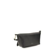Black Calf Leather Bos Taurus Shoulder Bag