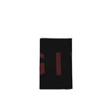 Black Virgin Wool Foulard