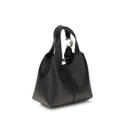 Black Calf Leather Bos Taurus Handbag