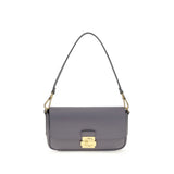 Blue Calf Leather Bos Taurus Shoulder Bag