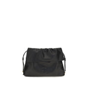 Black Calf Leather Bos Taurus Shoulder Bag