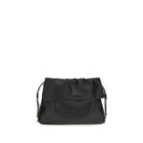 Black Calf Leather Bos Taurus Shoulder Bag