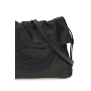 Black Calf Leather Bos Taurus Shoulder Bag