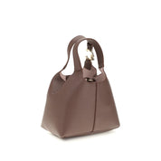 Brown Calf Leather Bos Taurus Handbag