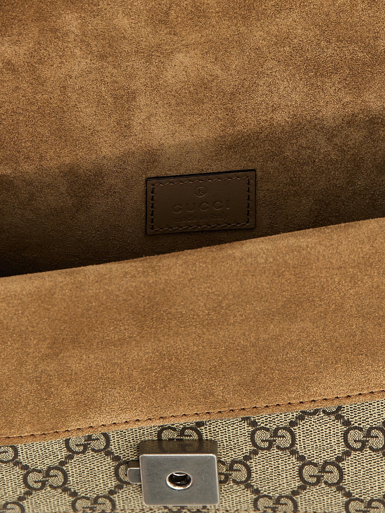 Gucci Beige Calfskin Shoulder Bag Gucci