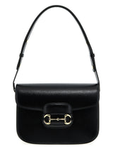 Black Leather Shoulder Bag