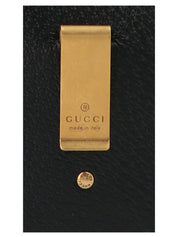 Portacarte Gucci in pelle di vitello nera