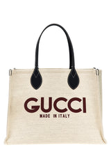 Gucci Beige Polyethylene Tote Bag