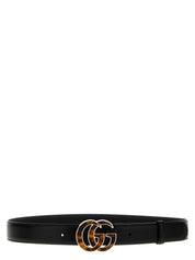Gucci Black Calfskin Regular Belt