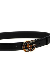 Gucci Black Calfskin Regular Belt