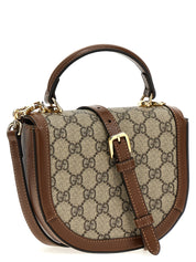 Brown Polyethylene Handbag