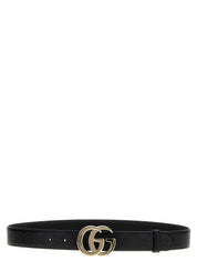 Gucci Black Calfskin Regular Belt