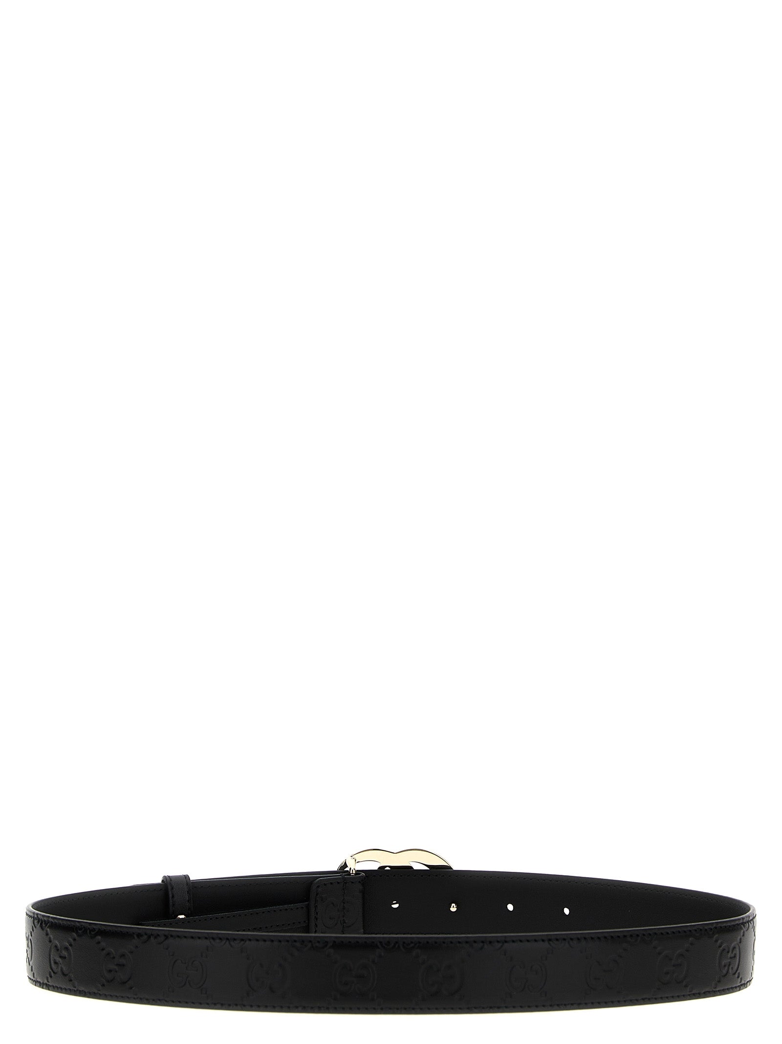 Gucci Black Calfskin Regular Belt