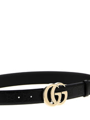 Gucci Black Calfskin Regular Belt