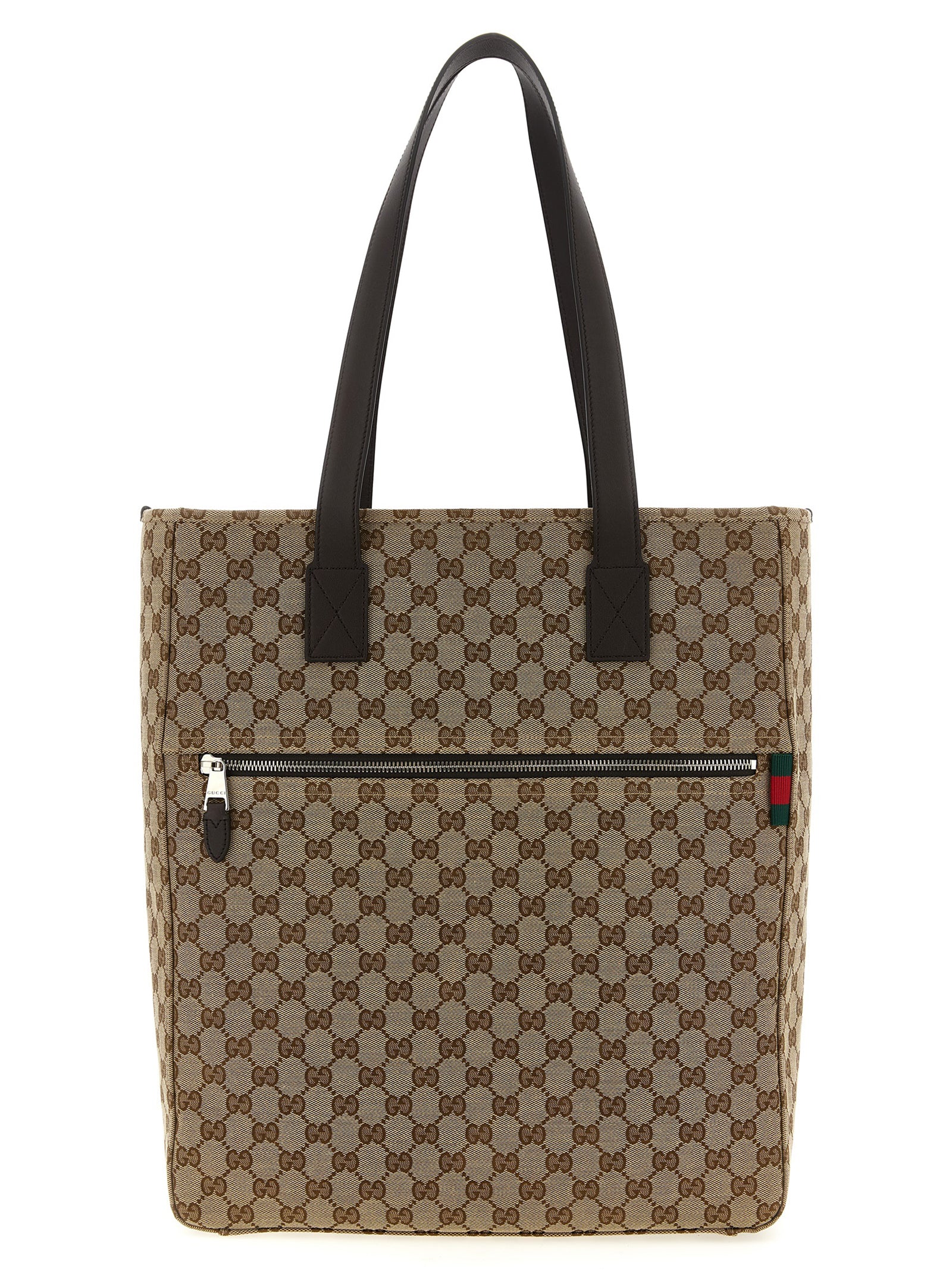 Gucci Brown Polyester Shoulder Bag