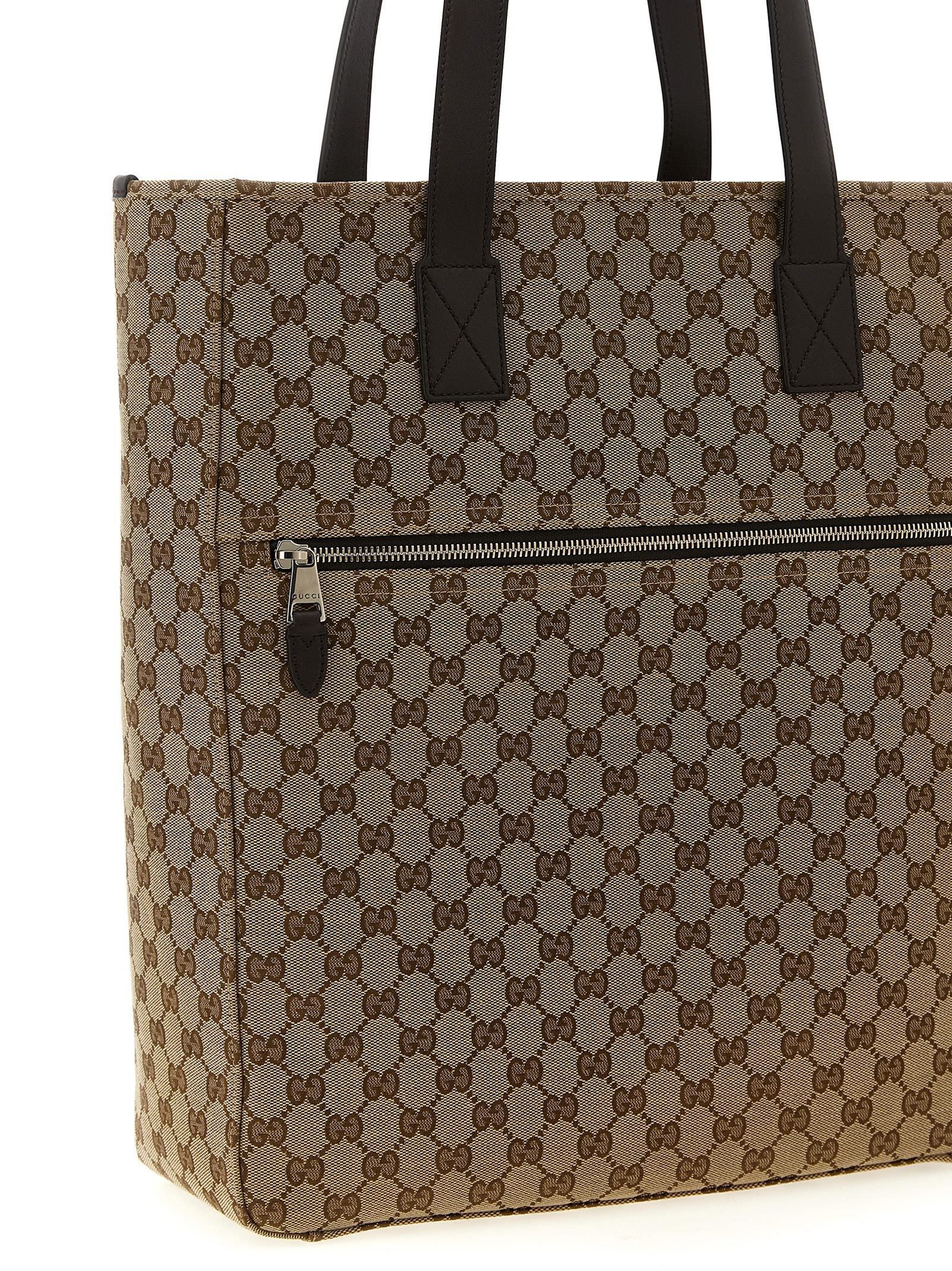 Gucci Brown Polyester Shoulder Bag Gucci