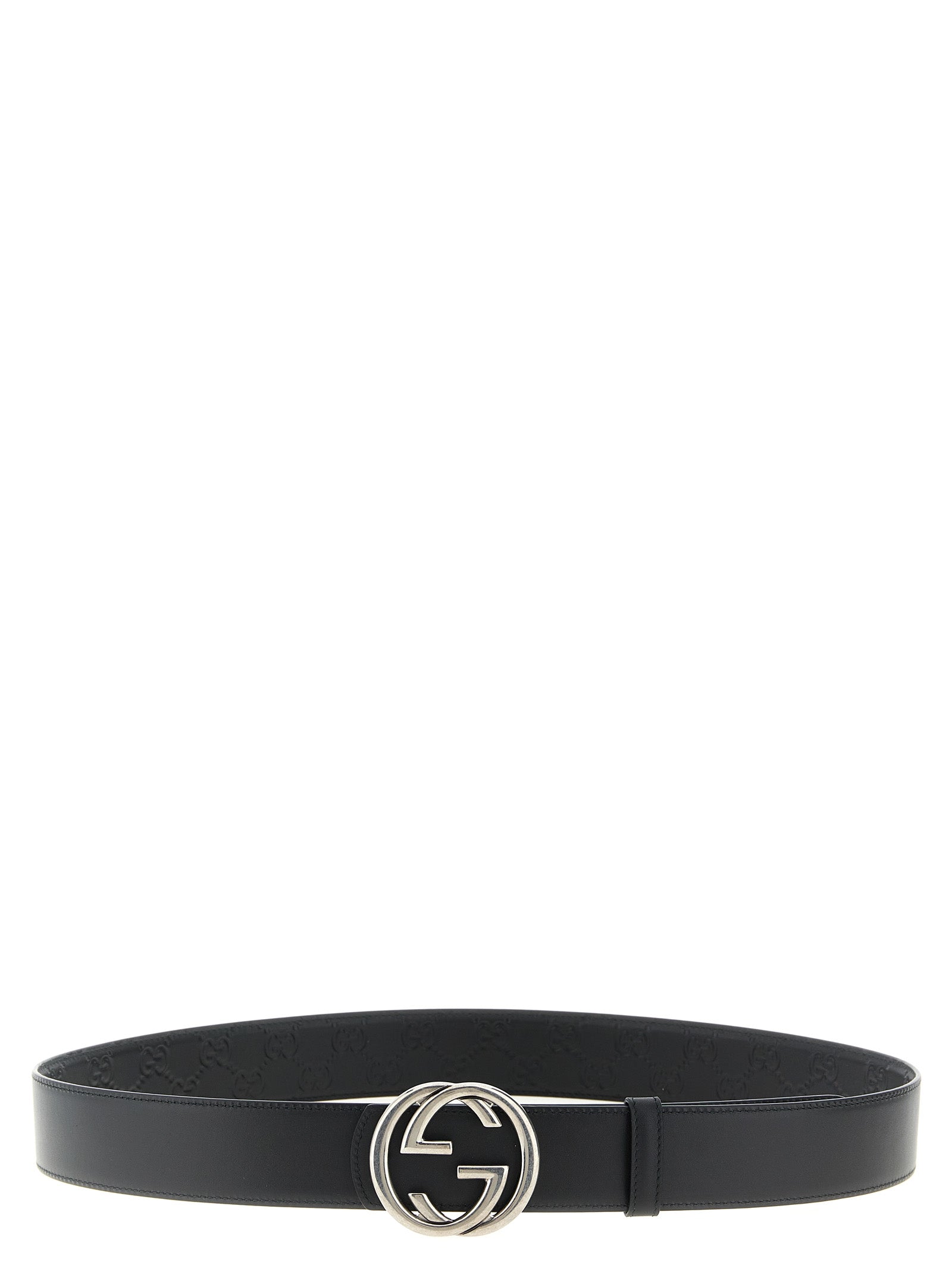 Gucci Black Calfskin Regular Belt
