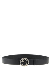 Gucci Black Calfskin Regular Belt