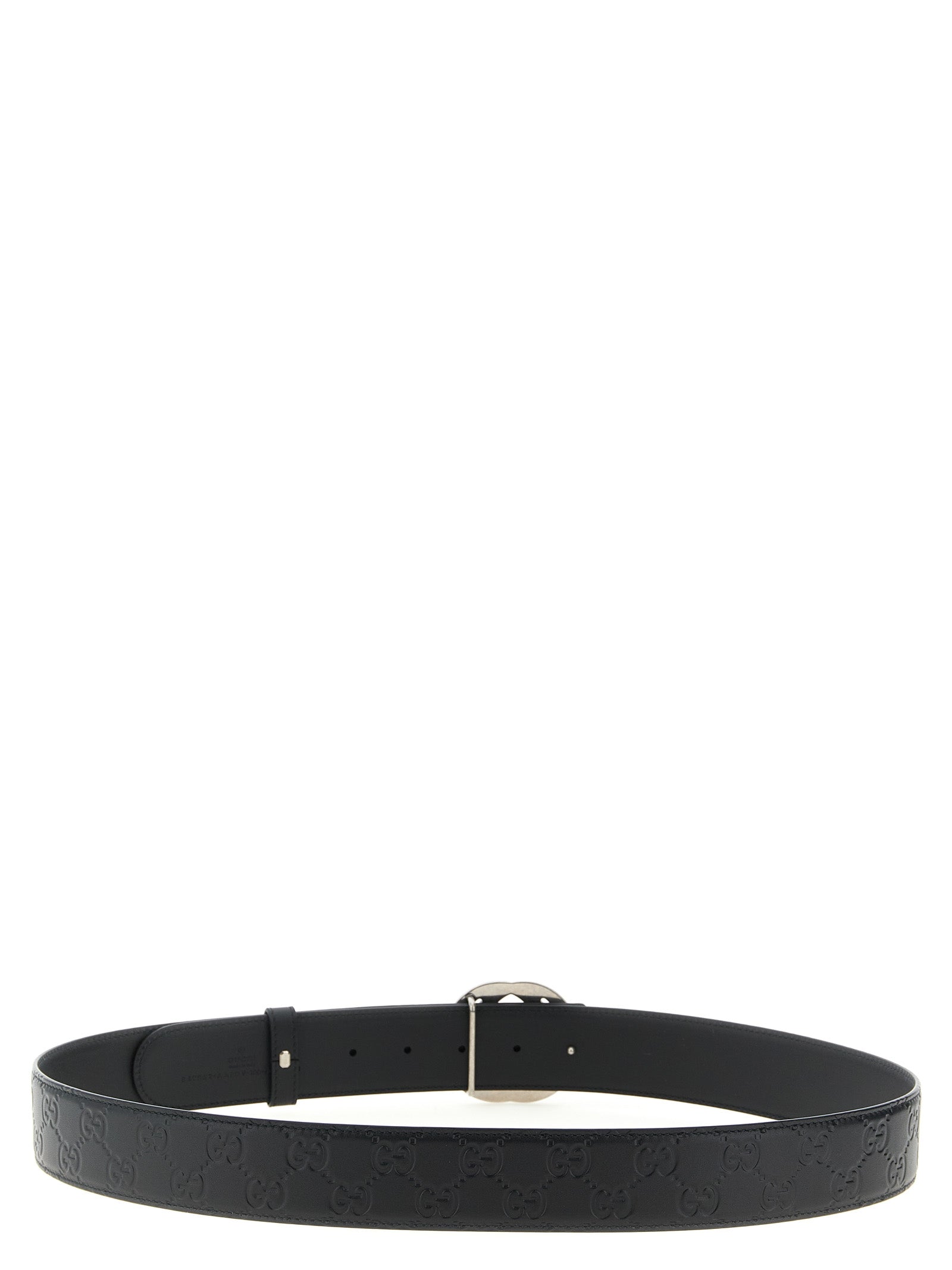 Gucci Black Calfskin Regular Belt