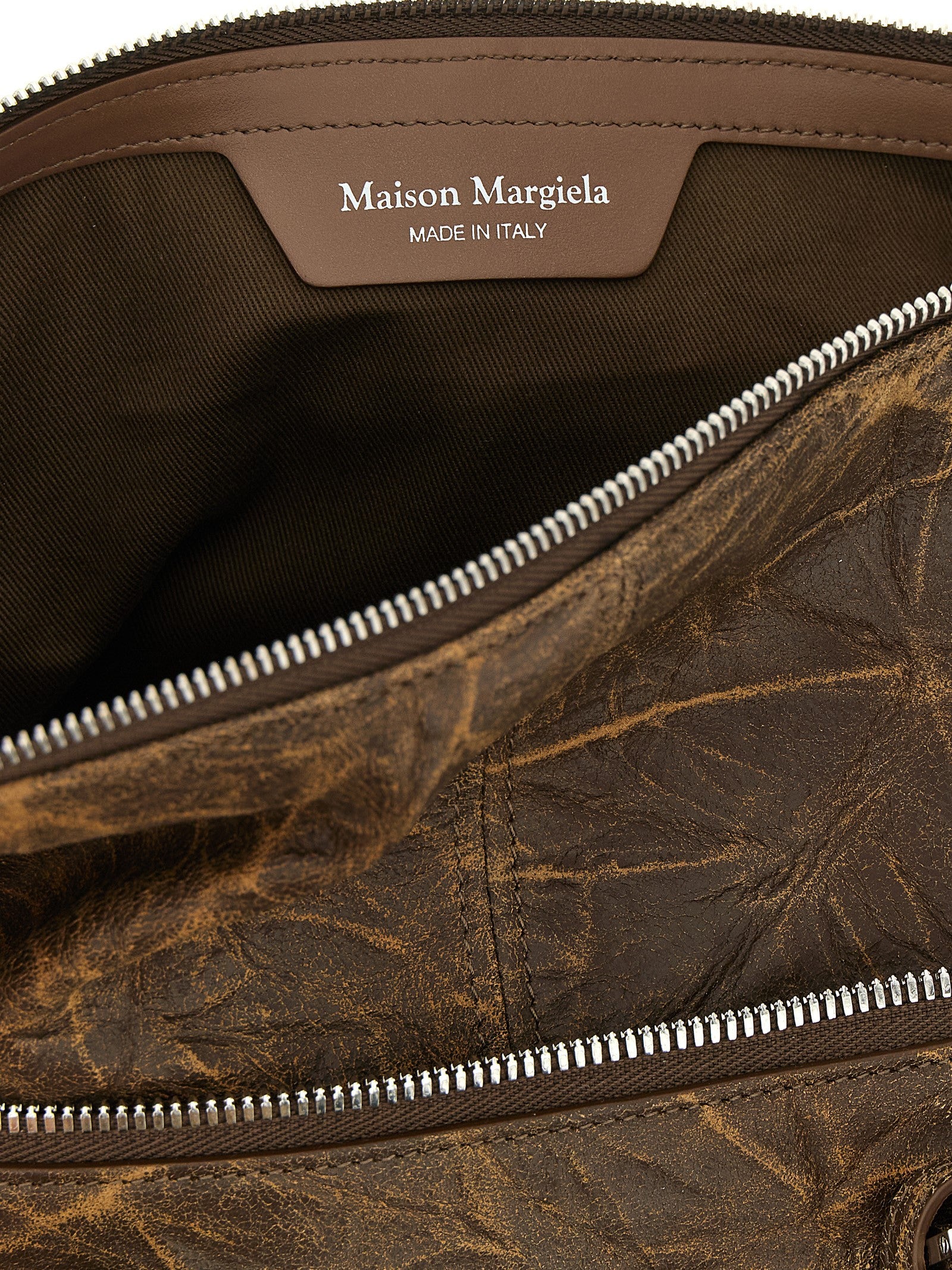 Brown Goatskin Shoulder Bag