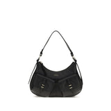Black Calf Leather Bos Taurus Shoulder Bag
