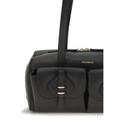 Black Calf Leather Bos Taurus Shoulder Bag