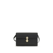 Black Calf Leather Bos Taurus Shoulder Bag