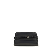 Black Goatskin Clutch Bag