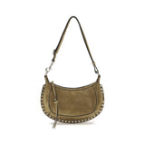 Beige Calf Leather Bos Taurus Shoulder Bag