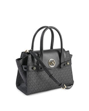 Black Pvc Satchel Bag
