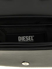 Diesel Black Cowhide Shoulder Bag Diesel