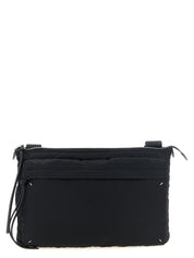 Black Polyamide Crossbody Bag