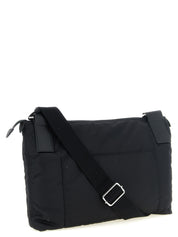 Black Polyamide Crossbody Bag