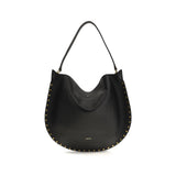 Black Calf Leather Bos Taurus Shoulder Bag