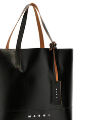 Black Polyethylene Tote Bag