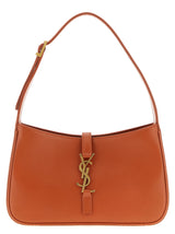 Orange Calfskin Shoulder Bag