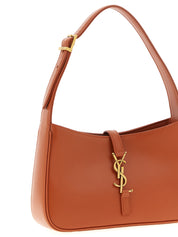 Orange Calfskin Shoulder Bag