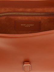 Orange Calfskin Shoulder Bag