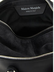 Black Calfskin Shoulder Bag