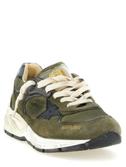 Golden Goose Bicolor Leather Athletic Sneakers