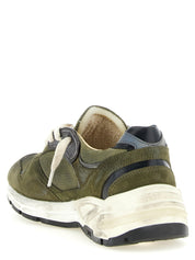 Golden Goose Bicolor Leather Athletic Sneakers