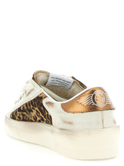 Multicolor Goatskin Low Top Sneakers