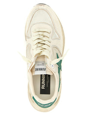 Golden Goose Bicolor Leather Athletic Sneakers