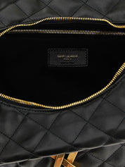 Black Lamb Leather Shoulder Bag