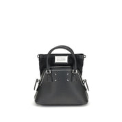 Black Calf Leather Bos Taurus Handbag
