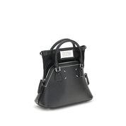 Black Calf Leather Bos Taurus Handbag